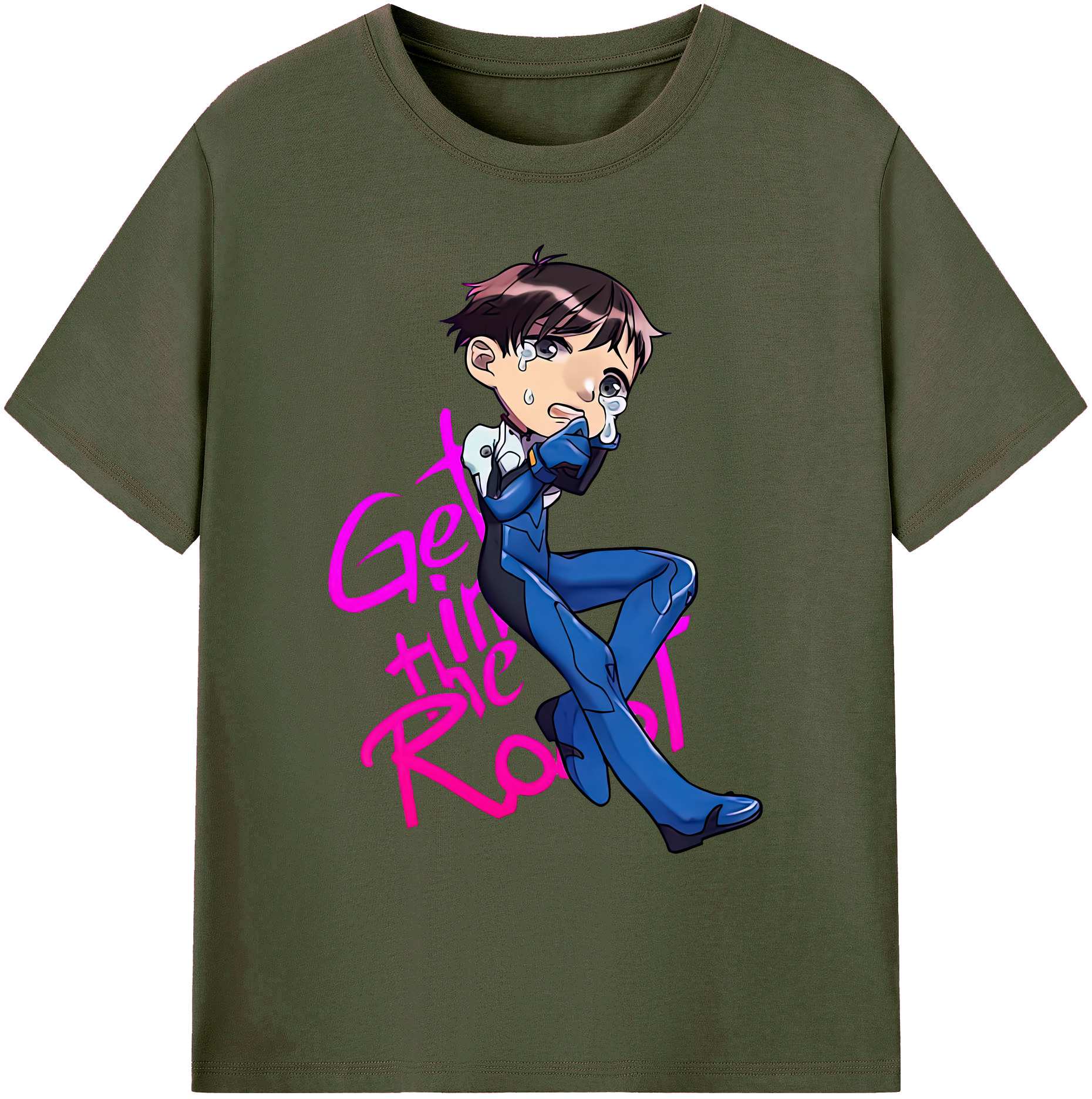 （画像用） EVA 新世紀エヴァンゲリオン 綿100％ メンズ半袖Tシャツ｜肌触りやわらか＆通気性